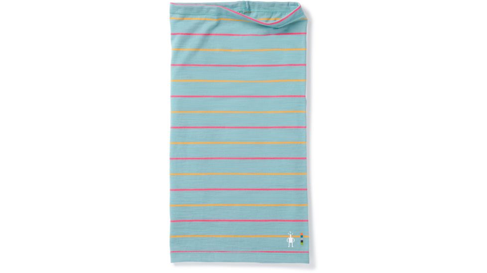 Smartwool Merino 150 Neck Gaiter, Wave Blue Stripe, 1FM, SW018028D53-1FM