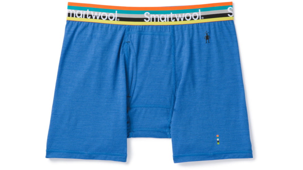 Smartwool Merino 150 Pattern Boxer Briefs - Mens, Bright Cobalt, Large, SW016012A28-L