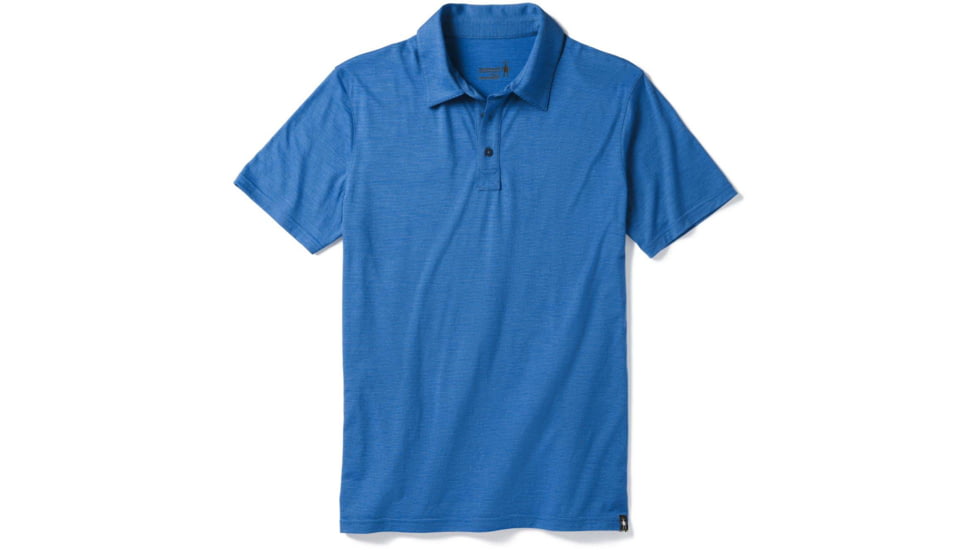 Smartwool Merino 150 Pattern Polo - Mens, Bright Cobalt, Medium, SW000246A28