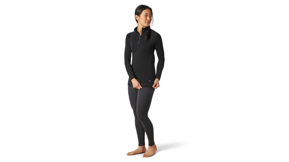Smartwool Merino 250 Baselayer 1/4 Zip - Womens, Black, Small, SW016373001-S