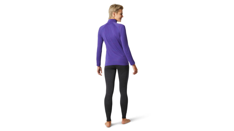 Smartwool Merino 250 Baselayer 1/4 Zip - Womens, Desert Orchid Heather, Small, SW016373C97-S
