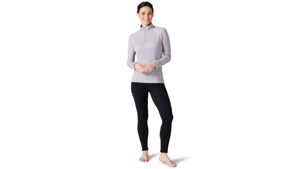 Smartwool Merino 250 Baselayer 1/4 Zip - Womens, Purple Eclipse Heather, Medium, SW016373G68M