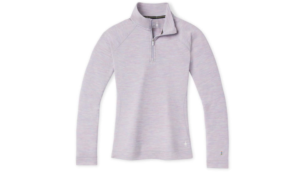 Smartwool Merino 250 Baselayer 1/4 Zip - Womens, Purple Eclipse Heather, Medium, SW016373G68M