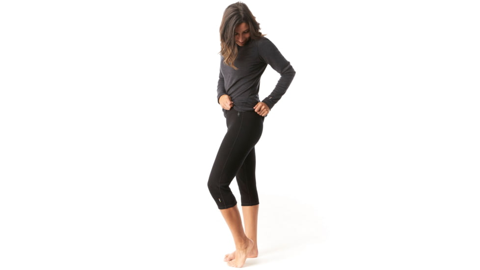 Smartwool Merino 250 Baselayer 3/4 Bottom - Women's, Extra Small, Black, SW019241001-XS