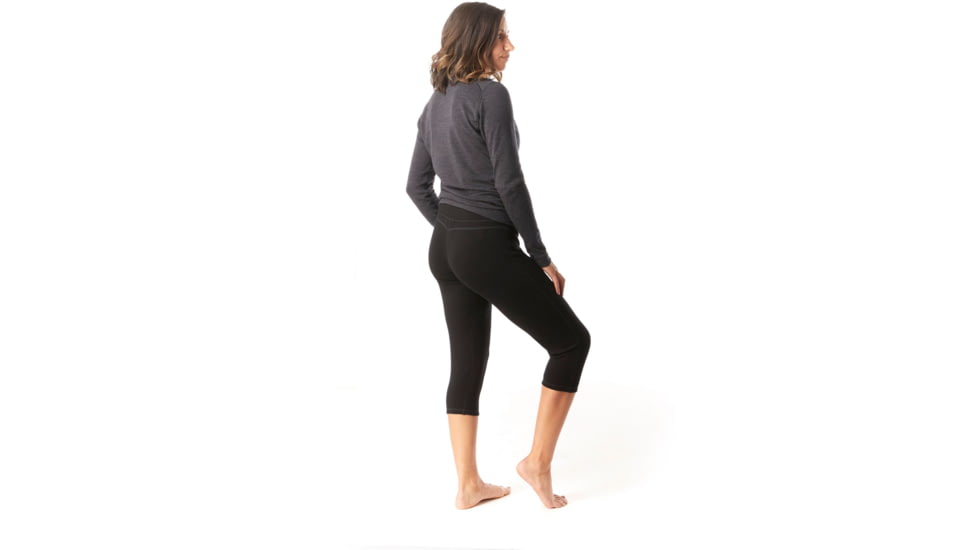 Smartwool Merino 250 Baselayer 3/4 Bottom - Women's, Extra Small, Black, SW019241001-XS