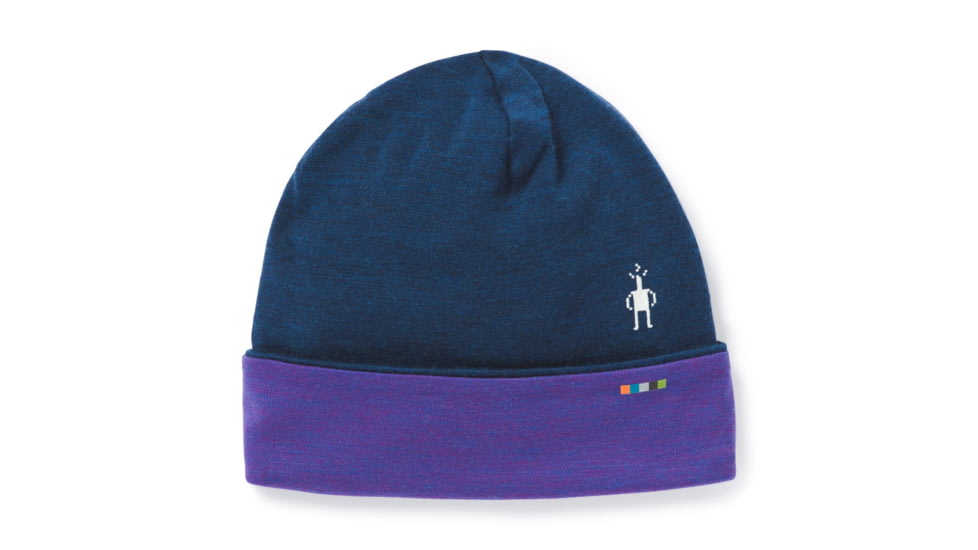 Smartwool Merino 250 Cuffed Beanie, Alpine Blue Heather, One Size, SW0SW956B26-1FM