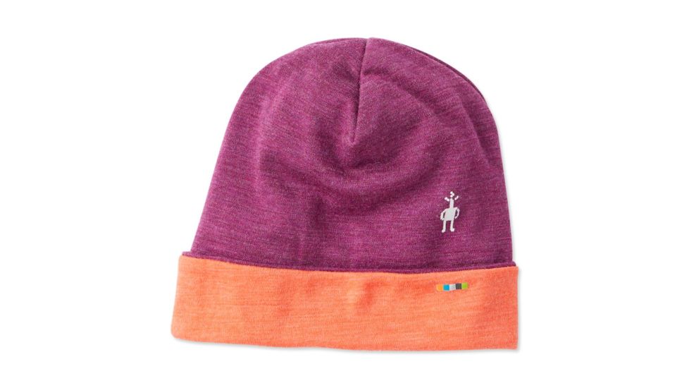Smartwool Merino 250 Cuffed Beanie, Sangria Heather, One Size, SW0SW956B49-1FM