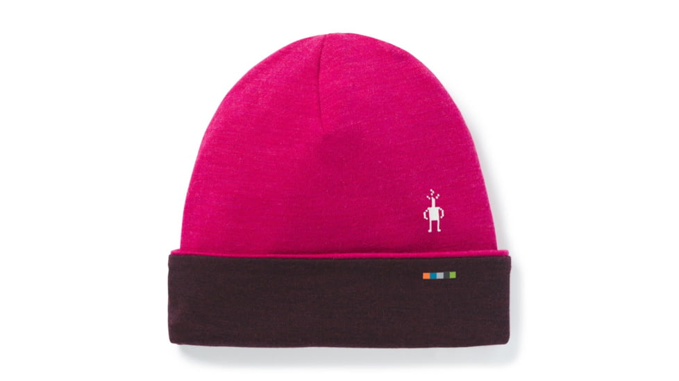 Smartwool Merino 250 Cuffed Beanie, Very Berry Heather, One Size, SW0SW956E24-1FM