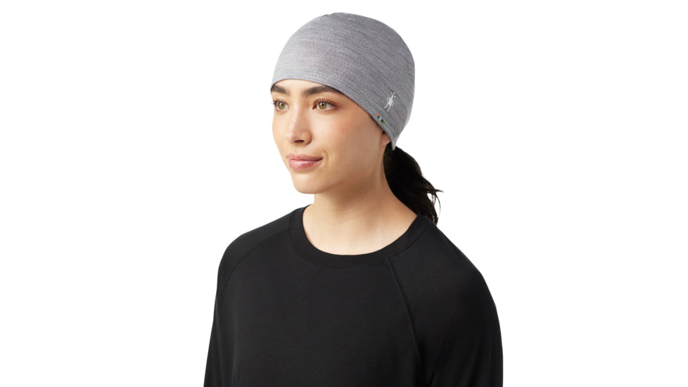 Smartwool Merino Beanie, Light Gray Heather, One Size, SW01704754511FM000