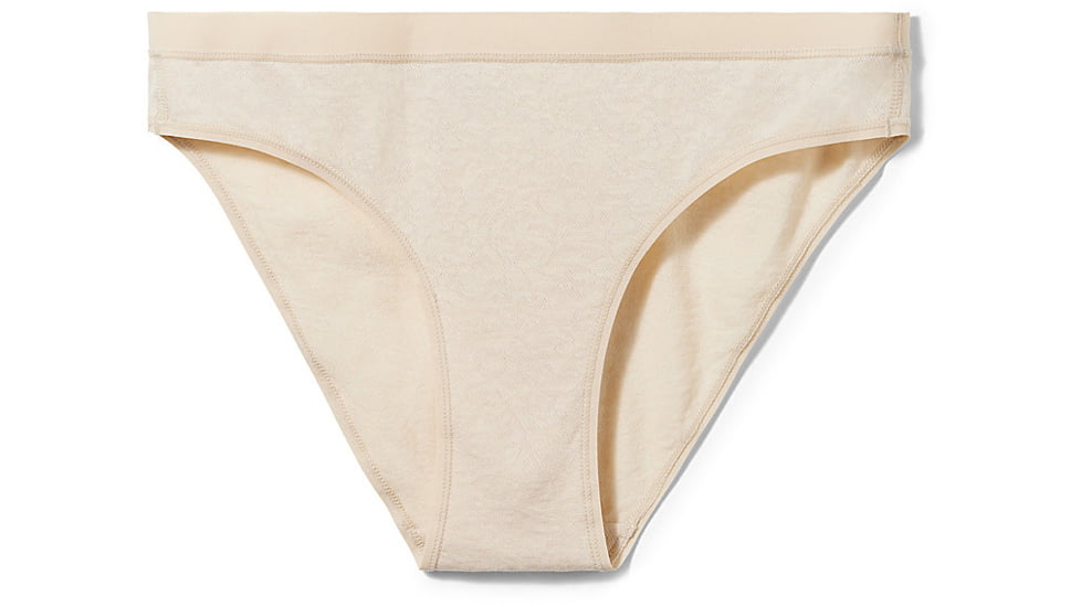 Smartwool Merino Lace Bikini Boxed - Womens, Almond, Large, SW016618L311-L