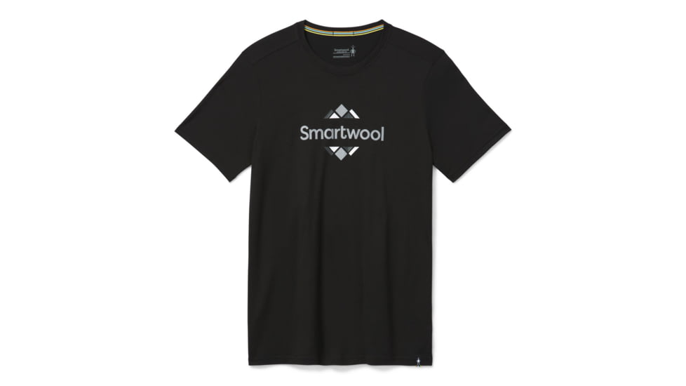 Smartwool Merino Sport 150 Logo Graphic Tee - Mens, Black, 2XL, SW016292001-XXL