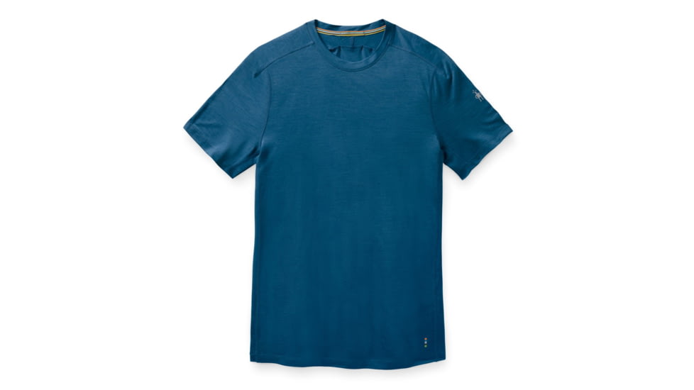 Smartwool Merino Sport 150 Tech Tee - Mens - Mens, Light Neptune Blue Heather, Medium, SW015161G16M