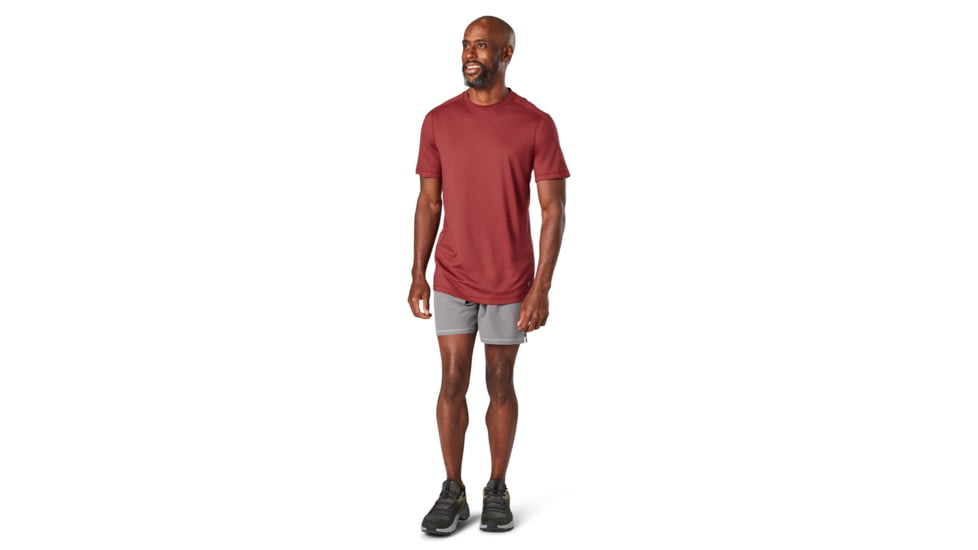 Smartwool Merino Sport 150 Tech Tee - Mens - Mens, Masala, Small, SW015161D42S