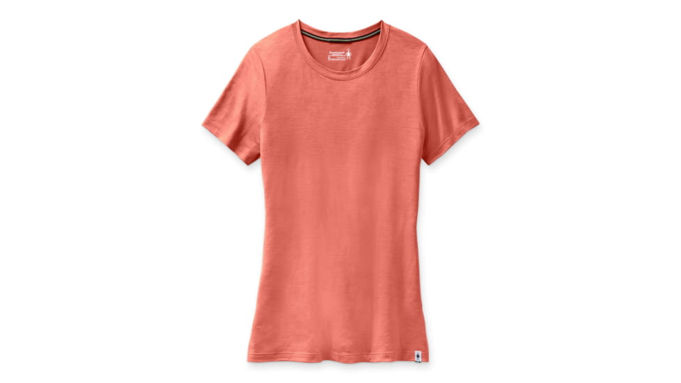 Smartwool Merino Sport 150 Tee - Womens, Tea Rose Heather, Large, SW000716F83L