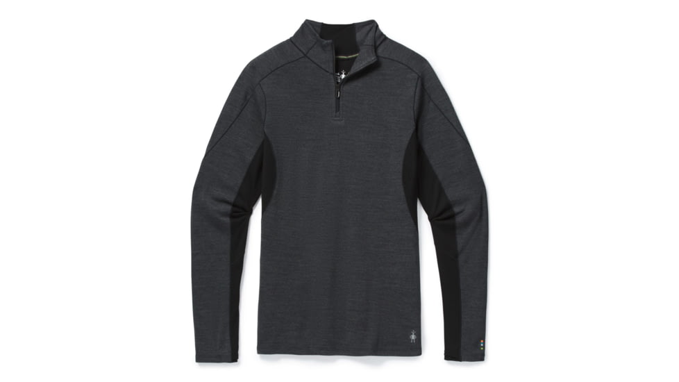 Smartwool Merino Sport 250 Long Sleeve 1/4 Zip - Womens, Charcoal Heather, Small, SW019251010-S