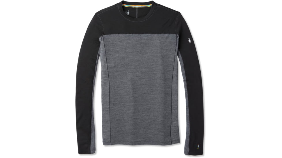 Smartwool Merino Sport 250 Long Sleeve Crew - Mens, Black, Small, SW019023001-S