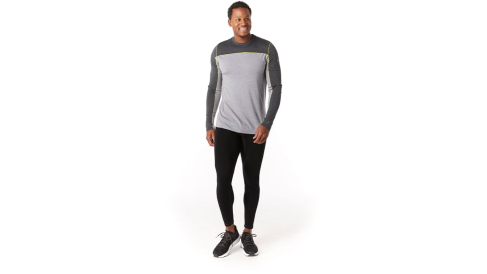 Smartwool Merino Sport 250 Long Sleeve Crew - Mens, Charcoal Heather, 2XL, SW019023010-XXL