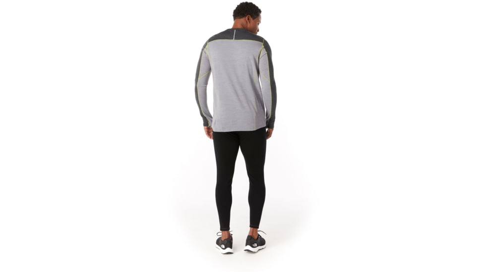 Smartwool Merino Sport 250 Long Sleeve Crew - Mens, Charcoal Heather, 2XL, SW019023010-XXL