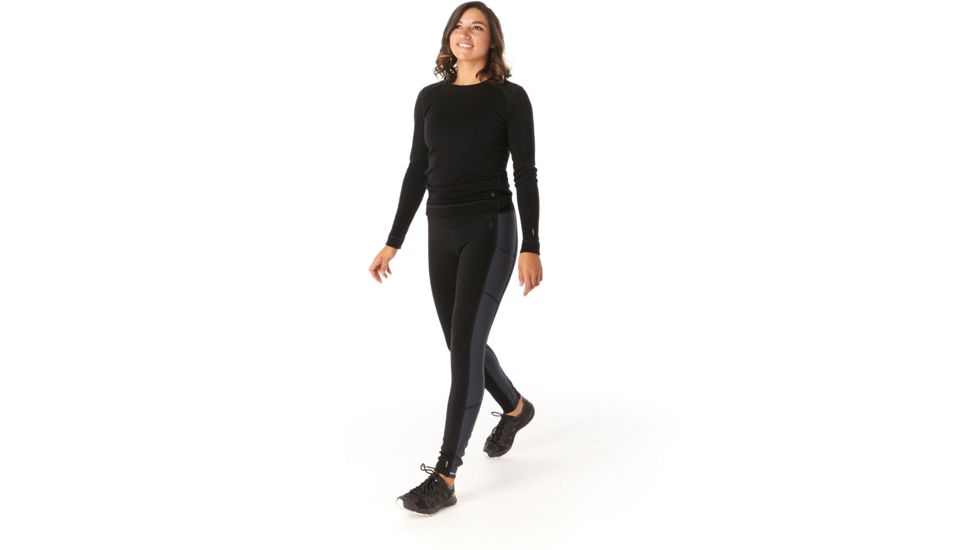 Smartwool Merino Sport Fleece Tight - Womens, Black, Large, SW019254001-L