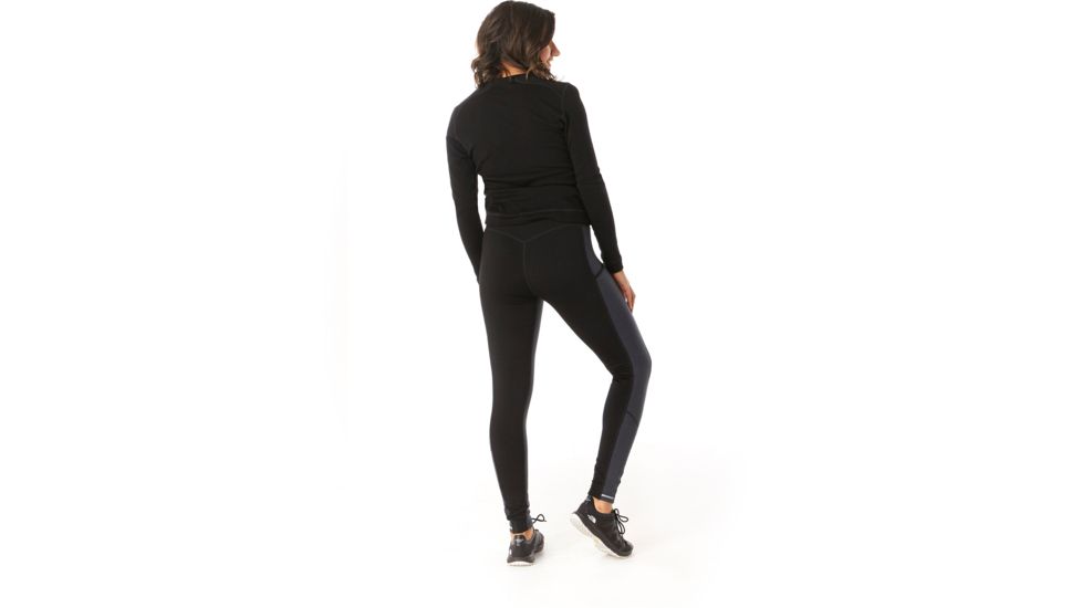 Smartwool Merino Sport Fleece Tight - Womens, Black, Large, SW019254001-L