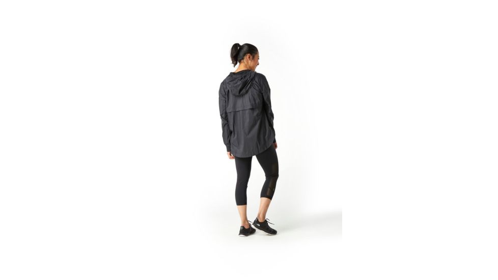 Smartwool Merino Sport Ultra Light Anorak Pullover - Womens, Black, Small, SW016190001-S