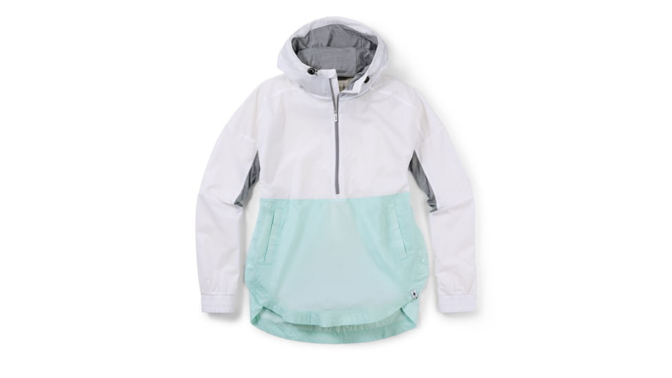 Smartwool Merino Sport Ultra Light Anorak - Womens, Bleached Aqua, Medium, SW016603J21M