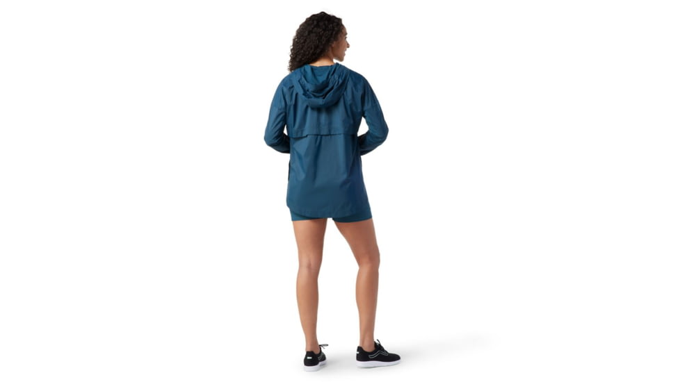 Smartwool Merino Sport Ultra Light Anorak - Womens, Twilight Blue, Extra Small, SW016603G74XS