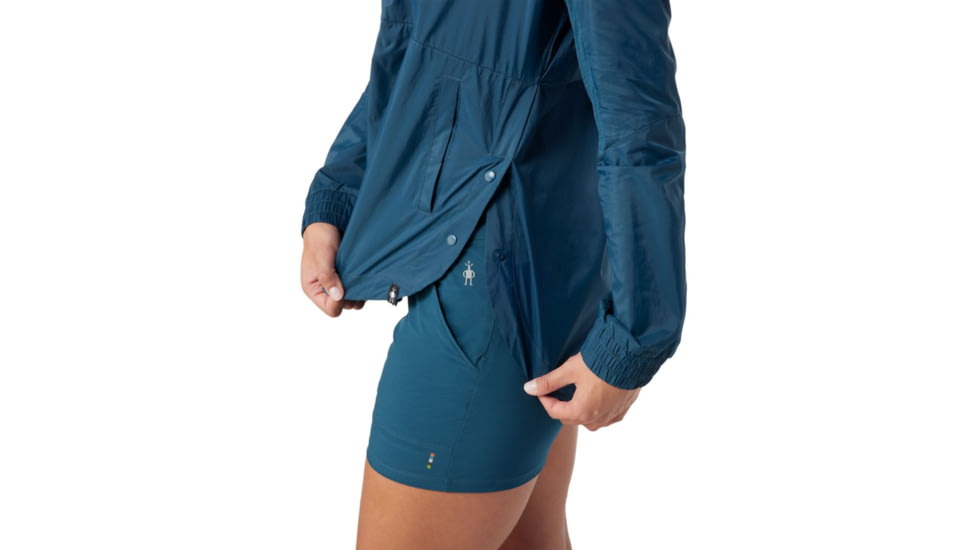 Smartwool Merino Sport Ultra Light Anorak - Womens, Twilight Blue, Extra Small, SW016603G74XS