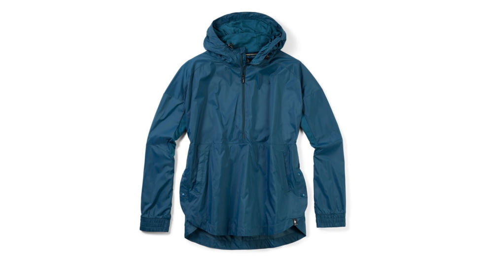 Smartwool Merino Sport Ultra Light Anorak - Womens, Twilight Blue, Extra Small, SW016603G74XS