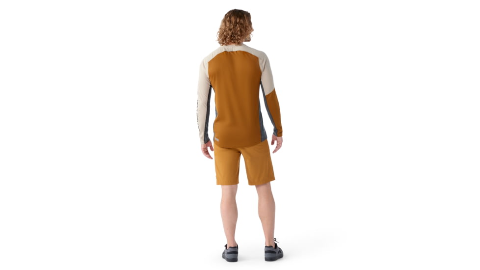 Smartwool Mountain Bike Long Sleeve Jersey - Mens, Fox Brown, Small, SW016964L401N-S