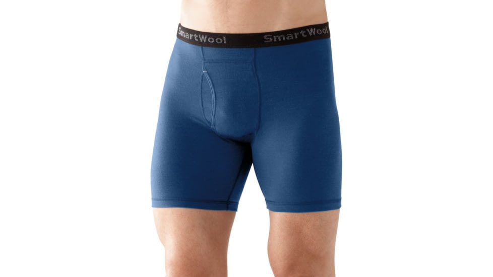 Smartwool NTS Micro 150 Boxer Brief - Men's-Small-Cadet Blue