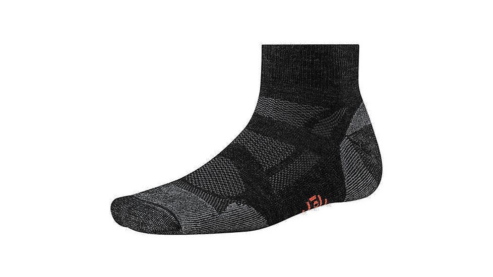 Smartwool Outdoor Sport Light Mini Sock - Men's-Charcoal-Large