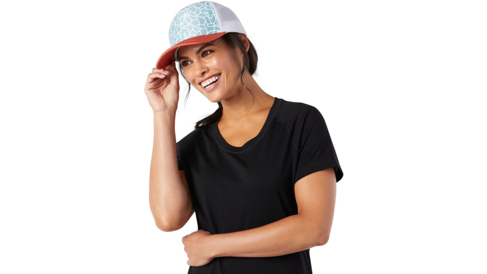 Smartwool Pepere Trucker Cap, Wave Blue, 1FM, SW016284D24-1FM