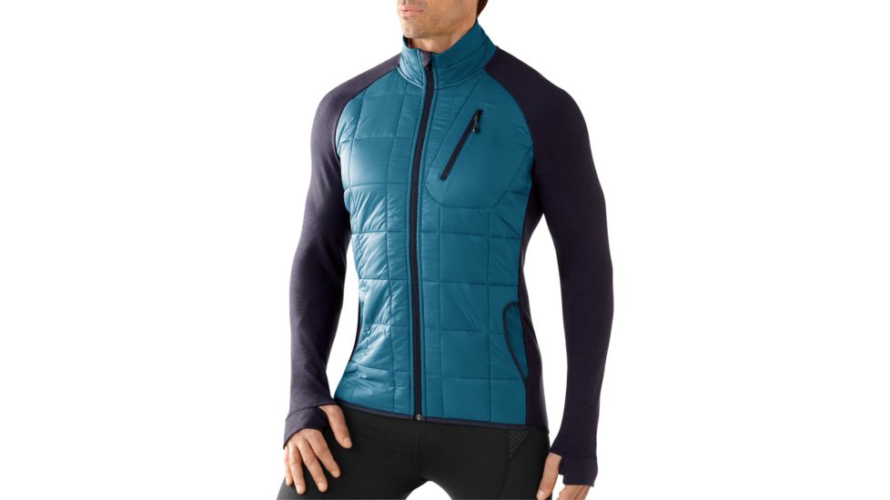 Smartwool PhD Smartloft Divide Full Zip Jacket - Men's-Deep Sea-X-Large