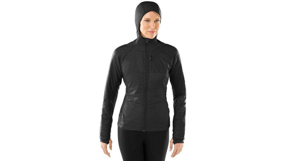 Smartwool PhD SmartLoft Divide Hoody Sport Jacket - Women's-Black-Small