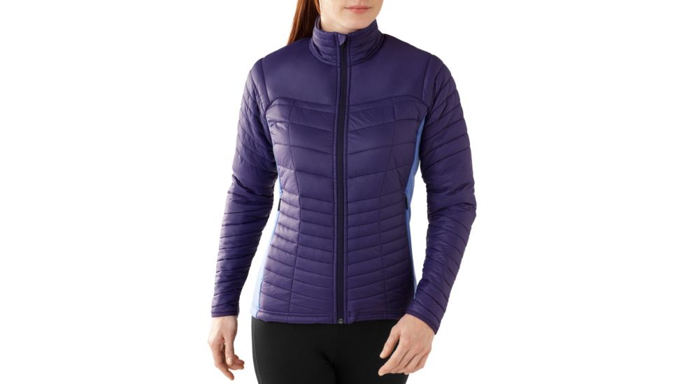 Smartwool PhD SmartLoft Full Zip Jacket - Women's-Imperial Purple-Large