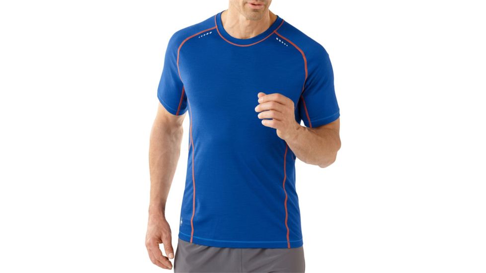 PhD Ultra Light Short Sleeve Top - Mens-Bright Blue-Medium