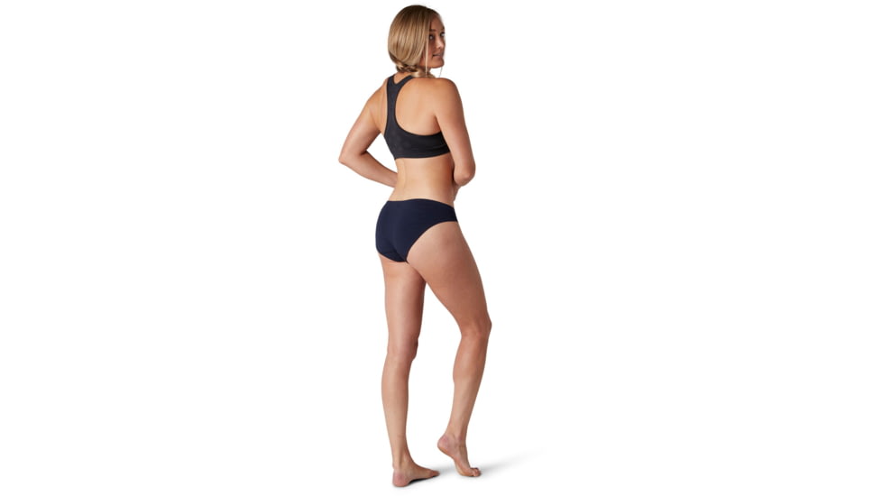 Smartwool Seamless Bikini Boxed - Womens, Deep Navy, Extra Small, SW015130092-XS