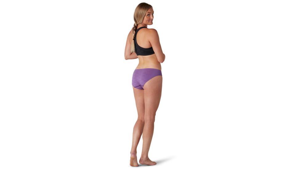 Smartwool Seamless Bikini Boxed - Womens, Desert Orchid, Large, SW015130C96-L