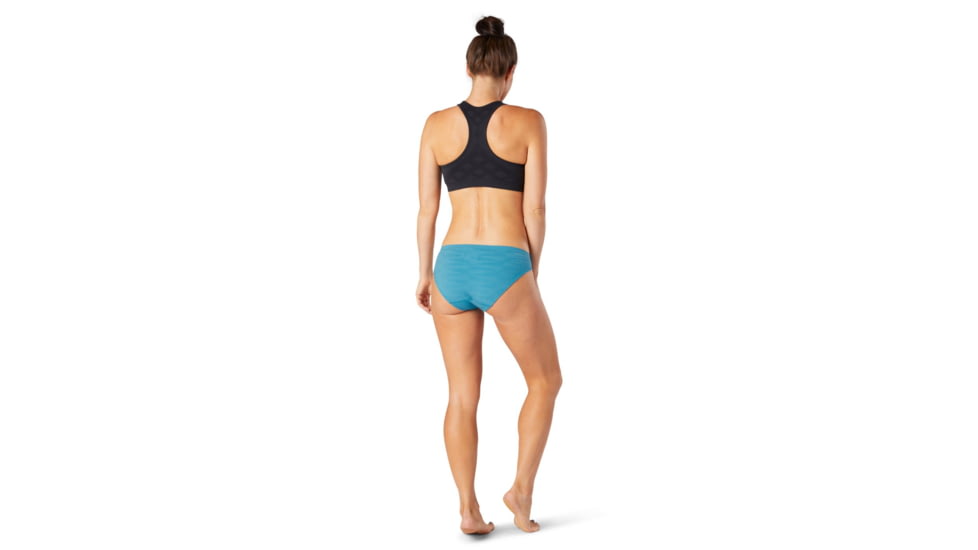 Smartwool Seamless Bikini Boxed - Womens, Light Ocean Abyss, Small, SW000848F66S