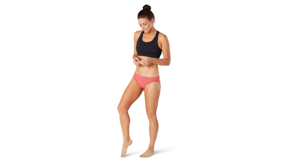 Smartwool Seamless Bikini Boxed - Womens, Tea Rose, Small, SW000848F82S