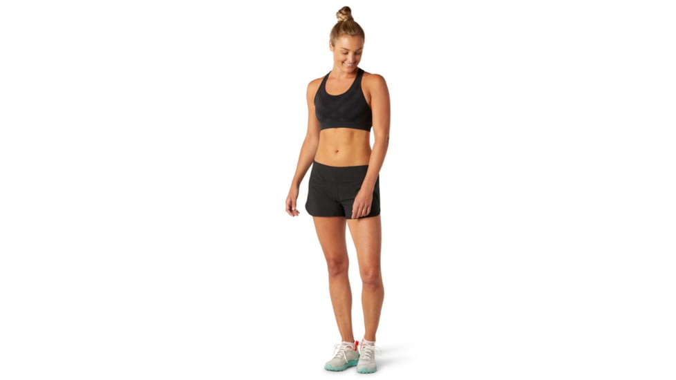 Smartwool Seamless Racerback Bra - Womens, Black, Extrta Large, SW000846001XL