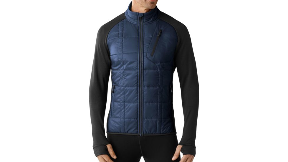 Smartwool SL Corbet 120 Jacket - Men's -Deep Navy/Charcoal-Large
