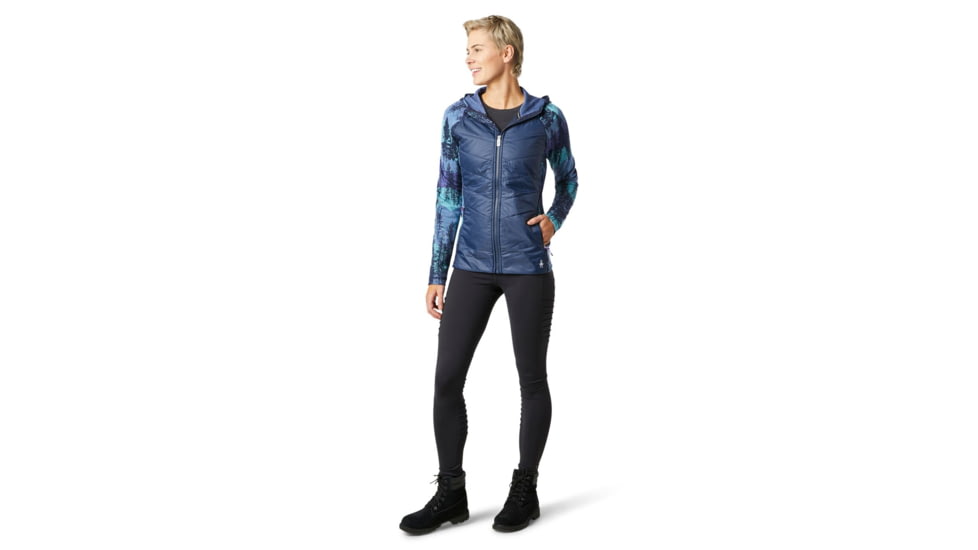 Smartwool Smartloft 60 Hoodie Full Zip - Womens, Deep Navy, Small, SW019080092-S