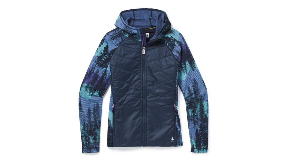 Smartwool Smartloft 60 Hoodie Full Zip - Womens, Deep Navy, Small, SW019080092-S