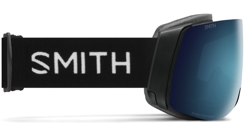 Smith 4D Mag Goggle, MAG Series, Black, ChromaPop Sun Blue Mirror Lens, M007320JX994K