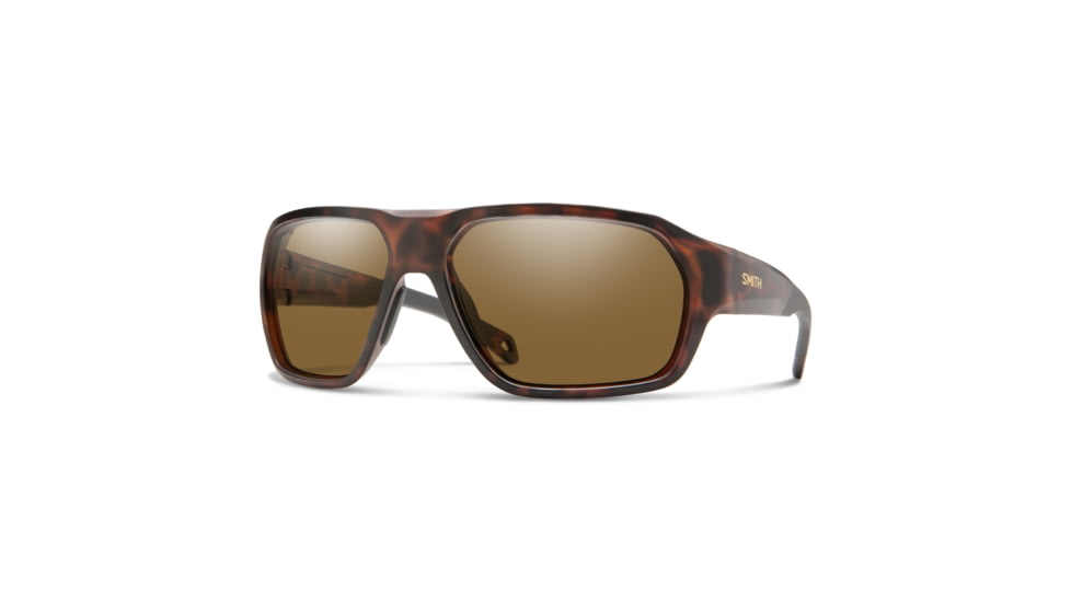 Smith Deckboss Sunglasses, Matte Tortoise Frame, ChromaPop Polarized Brown Lens, 204066N9P63L5