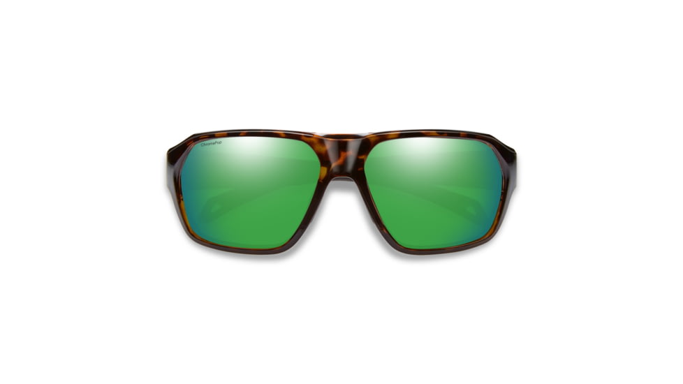 Smith Deckboss Sunglasses, Tortoise Frame, ChromaPop Glass Polarized Green Mirror Lens, 20406608663UI