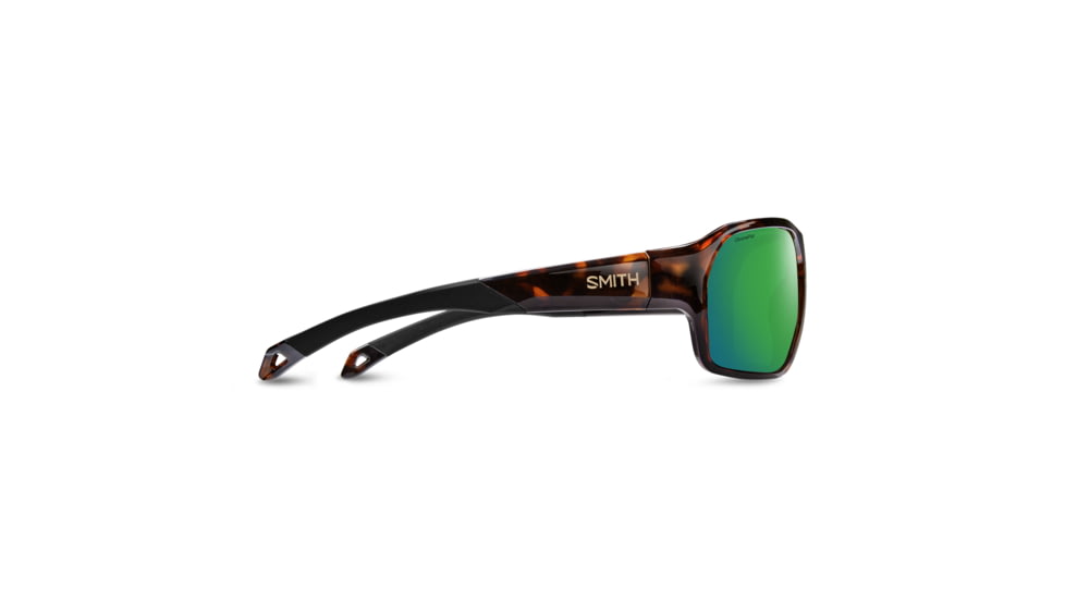 Smith Deckboss Sunglasses, Tortoise Frame, ChromaPop Glass Polarized Green Mirror Lens, 20406608663UI