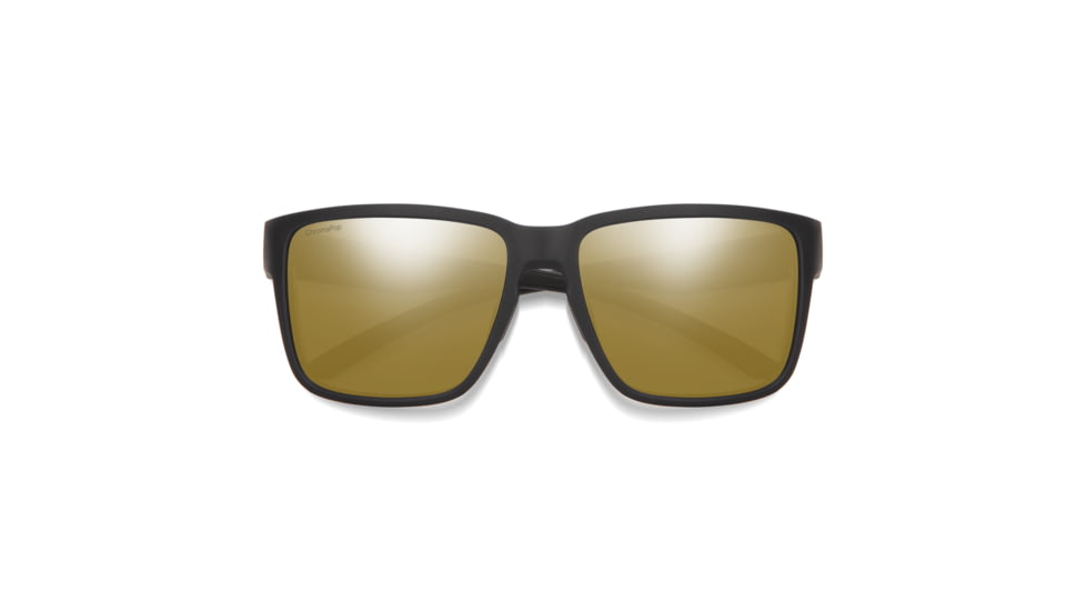 Smith Emerge Sunglasses, Matte Black Frame, ChromaPop Polarized Bronze Mirror Lens, 204055I4660QE